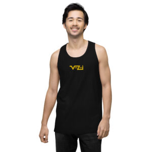 VENZINI GOLD Men’s Premium+ Tank Top / Embroidered New Gold Logo