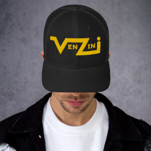 VENZINI GOLD Trucker Cap / Embroidered New Gold Logo