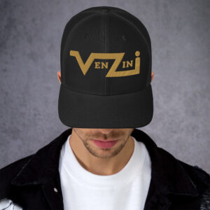 VENZINI GOLD Trucker Cap / Embroidered Gold Logo