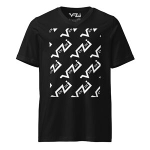 VENZINI WHITE Men’s Short Sleeve V-Neck T-Shirt