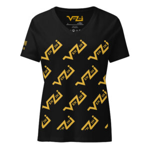VENZINI GOLD - Women’s relaxed v-neck t-shirt