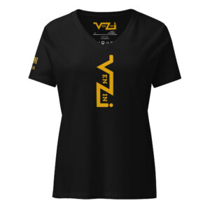 VENZINI GOLD - Women’s relaxed v-neck t-shirt