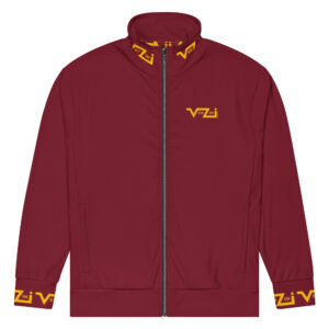 VENZINI YELLOW - Mens Burgundy Track Jacket