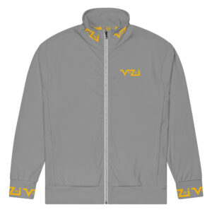 VENZINI YELLOW - Mens Light Grey Track Jacket