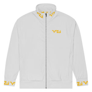 VENZINI YELLOW - Mens Whisper Grey Track Jacket