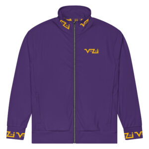 VENZINI YELLOW - Mens Purple Track Jacket