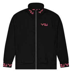 VENZINI PINK - Mens Black Track Jacket