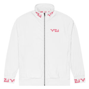VENZINI PINK - Mens White Track Jacket