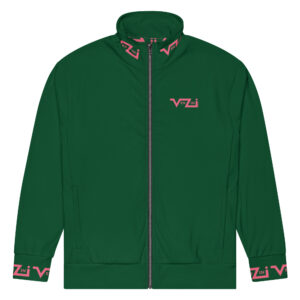 VENZINI PINK - Mens Forest Green Track Jacket