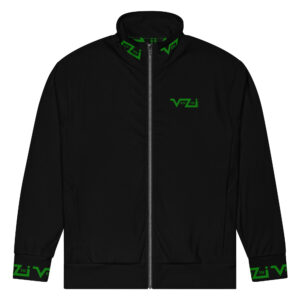 VENZINI GREEN - Mens Black Track Jacket