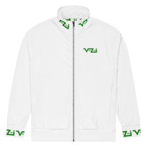 VENZINI GREEN - Mens White Track Jacket