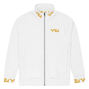 VENZINI GOLD - Mens White Track Jacket