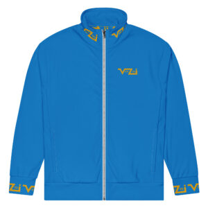 VENZINI GOLD - Mens Royal Blue Track Jacket