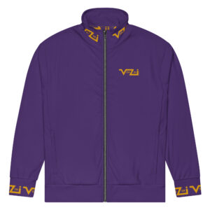 VENZINI GOLD - Mens Purple Track Jacket