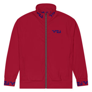 VENZINI BLUE - Mens Carmine Red Track Jacket