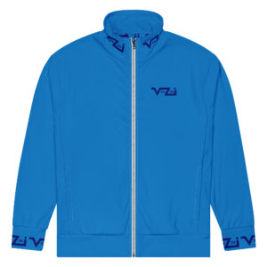 VENZINI BLUE - Mens Royal Blue Track Jacket
