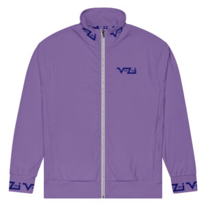 VENZINI BLUE - Mens Ce Soir Purple Track Jacket
