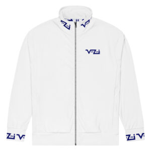 VENZINI BLUE - Mens White Track Jacket