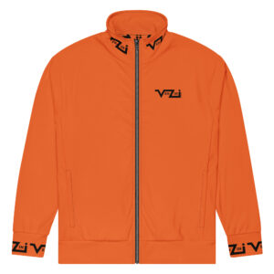 VENZINI BLACK - Mens Orange Track Jacket