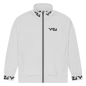 VENZINI BLACK - Mens Whisper Grey Track Jacket
