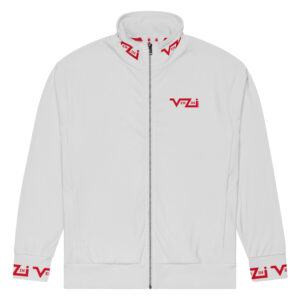 VENZINI RED - Mens Whisper Grey Track Jacket