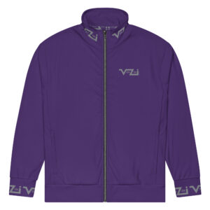 VENZINI GREY - Men’s Purple Track Jacket
