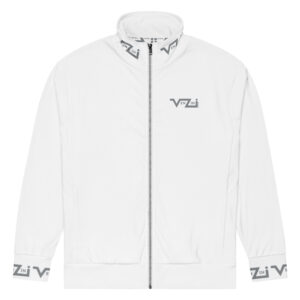 VENZINI GREY - Mens White Track Jacket
