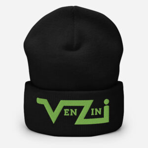 VENZINI GREEN - Kiwi Green Cuffed Beanie