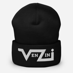 VENZINI WHITE - Cuffed Beanie