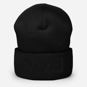VENZINI BLACK - Cuffed Beanie