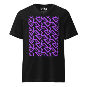 VENZINI PURPLE - Men’s Short Sleeve V-Neck T-Shirt