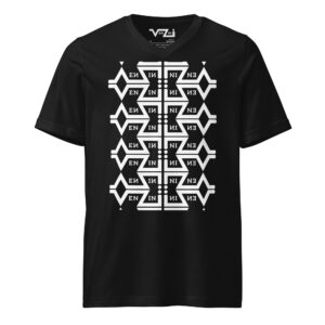 VENZINI WHITE - Men’s Short Sleeve V-Neck T-Shirt