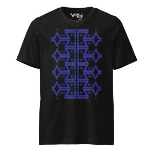 VENZINI BLUE - Men’s Short Sleeve V-Neck T-Shirt