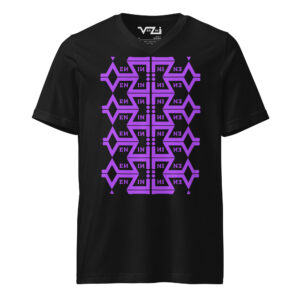 VENZINI PURPLE - Men’s Short Sleeve V-Neck T-Shirt