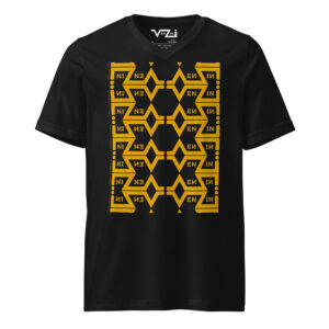 VENZINI GOLD - Short Sleeve V-Neck T-Shirt