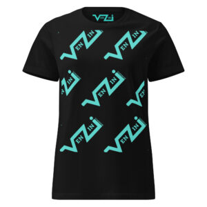 VENZINI TEAL - Women’s basic soft style t-shirt