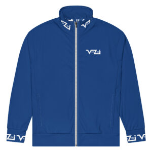 VENZINI WHITE - Navy Blue Track Jacket