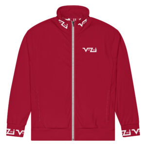 VENZINI WHITE - Carmine Red Track Jacket