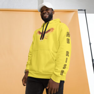 VENZINI GOLD - PHOENIX RISING BUMBLE BEE YELLOW HOODIE