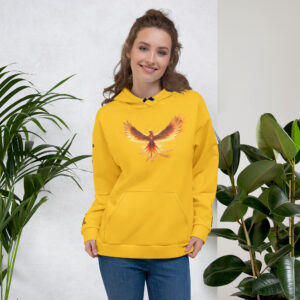 VENZINI GOLD - PHOENIX RISING YELLOW HOODIE