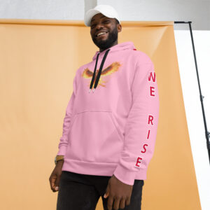VENZINI RED - Phoenix Rising Pink Hoodie