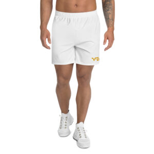 VENZINI GOLD - White Athletic Long Shorts