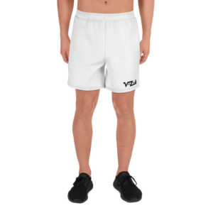 VENZINI BLACK - White Athletic Long Shorts