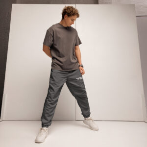 VENZINI WHITE - Grey Track Pants