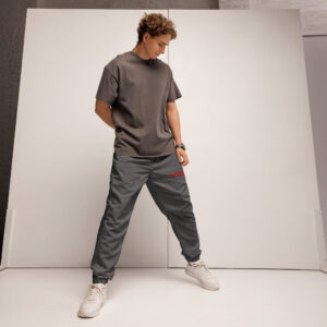 VENZINI RED - Grey Track Pants