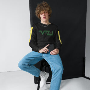 VENZINI GREEN - Long Sleeve Tee (Forest Green Logo)