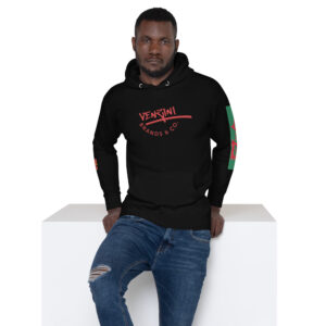 VENZINI RED - Premium Pullover Hoodie Green Patch